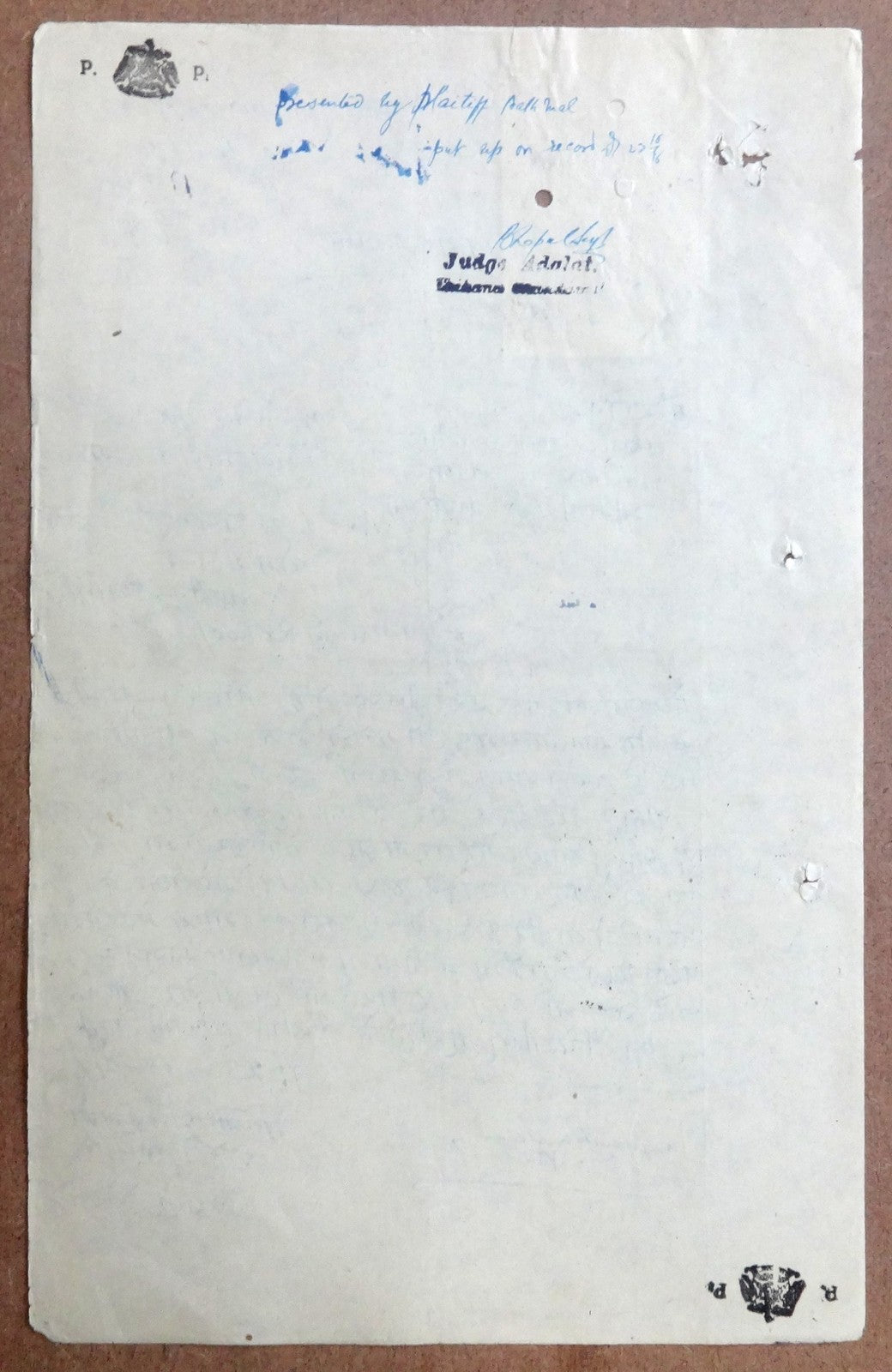 India Jodhpur State – Thikana CHANDAWAL Laxmi 8as on Pie Paper