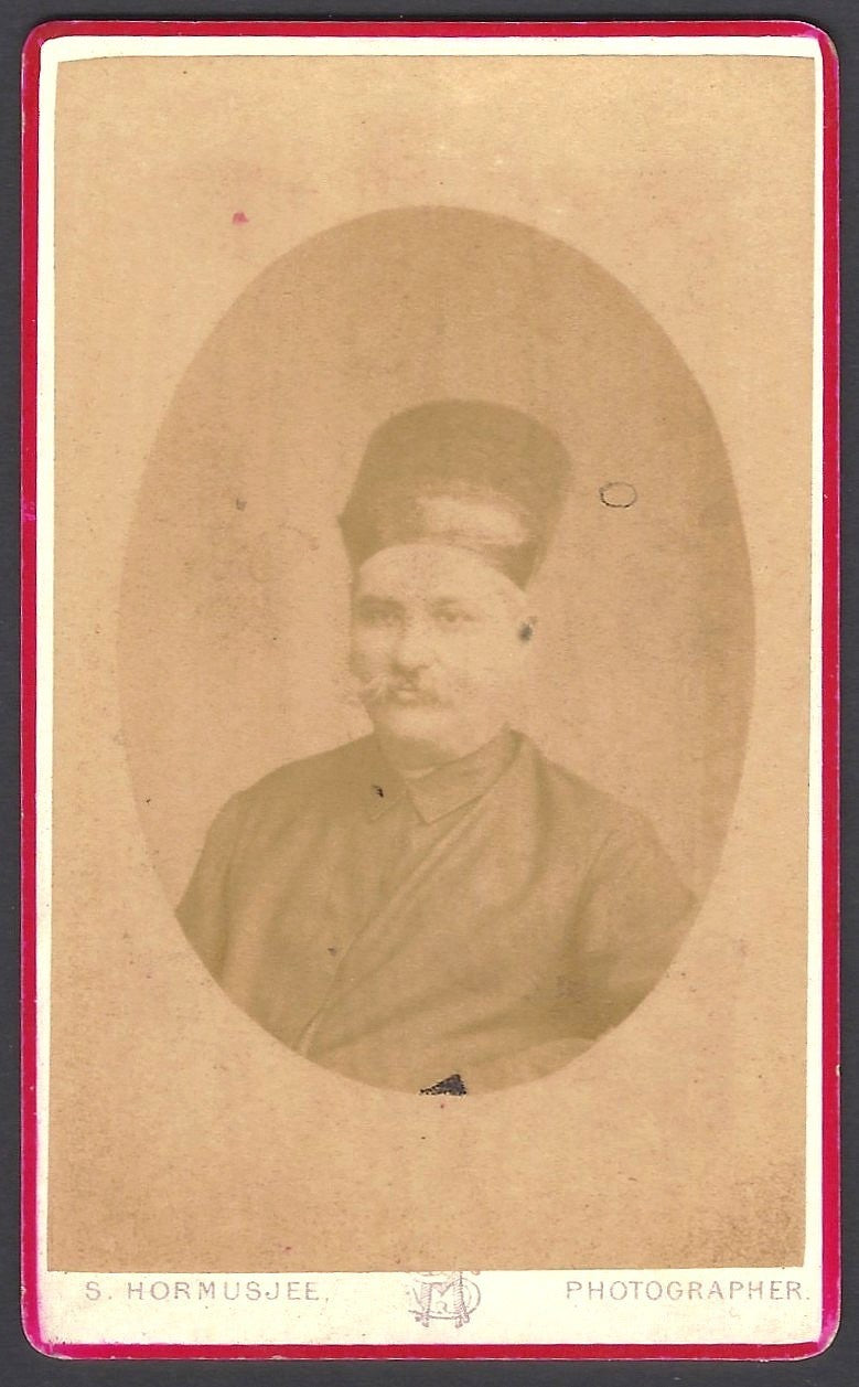 India FAMOUS PARSIS PARSEES - CDV photo