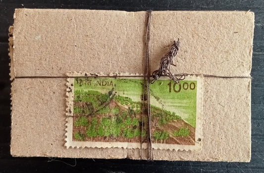 India 1979 Afforestation Trees on Hillside 10R used blocks of 4 (300)