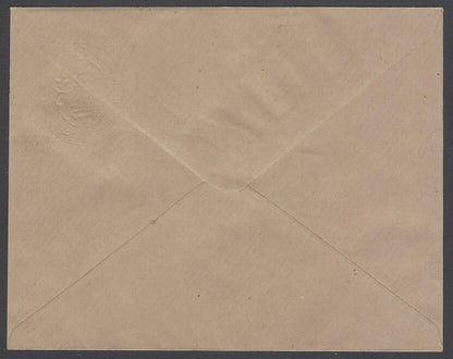 AOP India Hyderabad State 1944 1a4p green envelope unused HG #B25