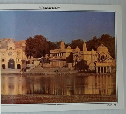 AOP India JAISALMER booklet of 10 postcards