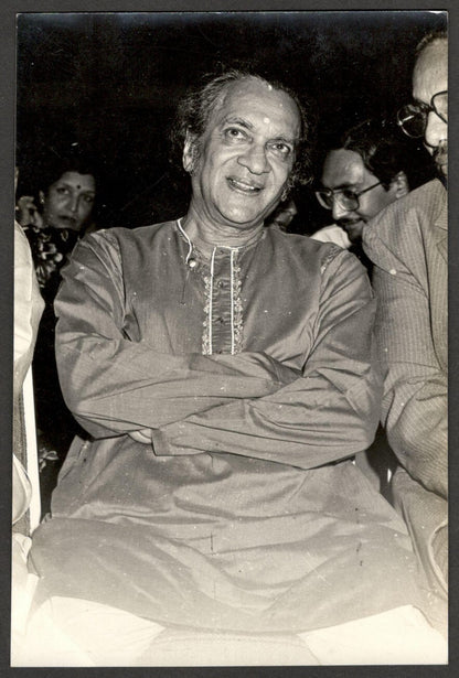 (AOP) India vintage press photo RAVI SHANKAR, SITARIST