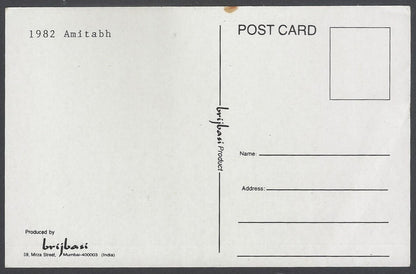 AOP India vintage postcard AMITABH BACHCHAN 