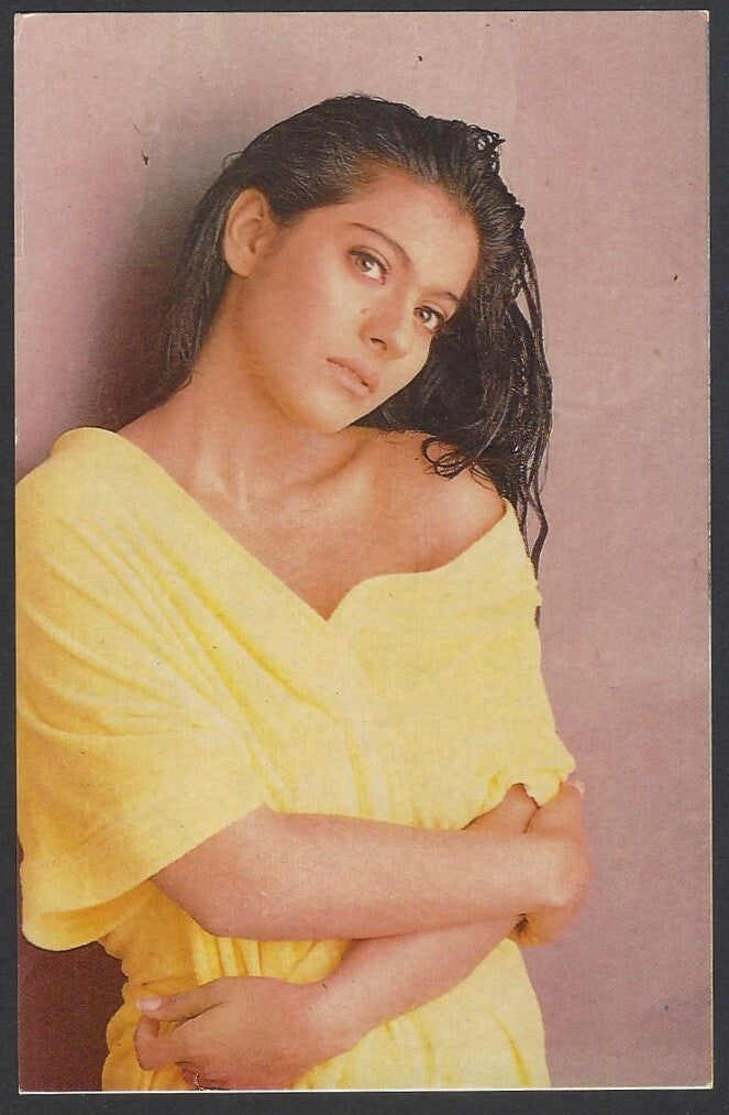 AOP India Bollywood vintage postcard KAJOL