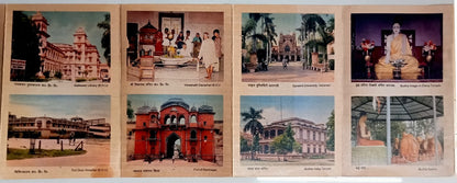 AOP India SARNATH vintage tourist booklet of 10 postcards