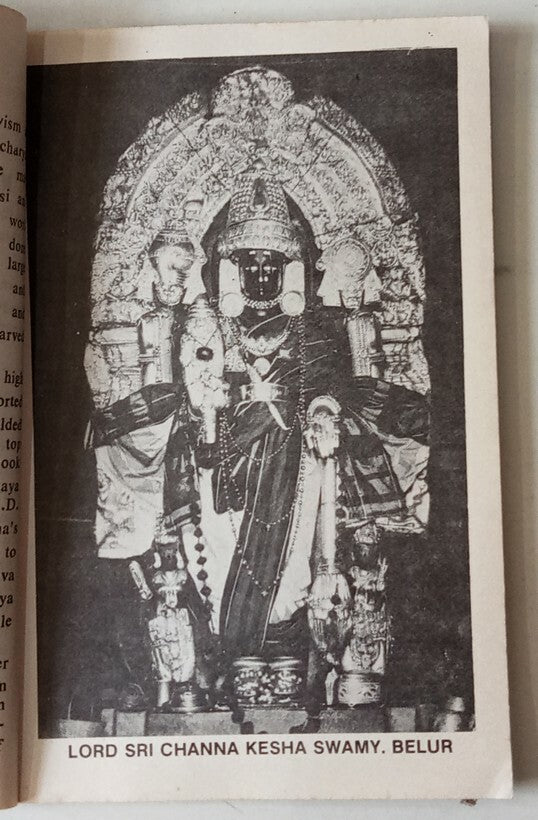 AOP India 1991 Belur Halebid Shravanabelagola Tourist Guide Booklet