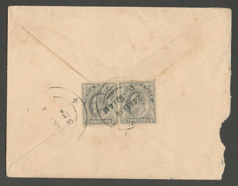 AOPIMT India KEdVII 1914 pictorial cover 