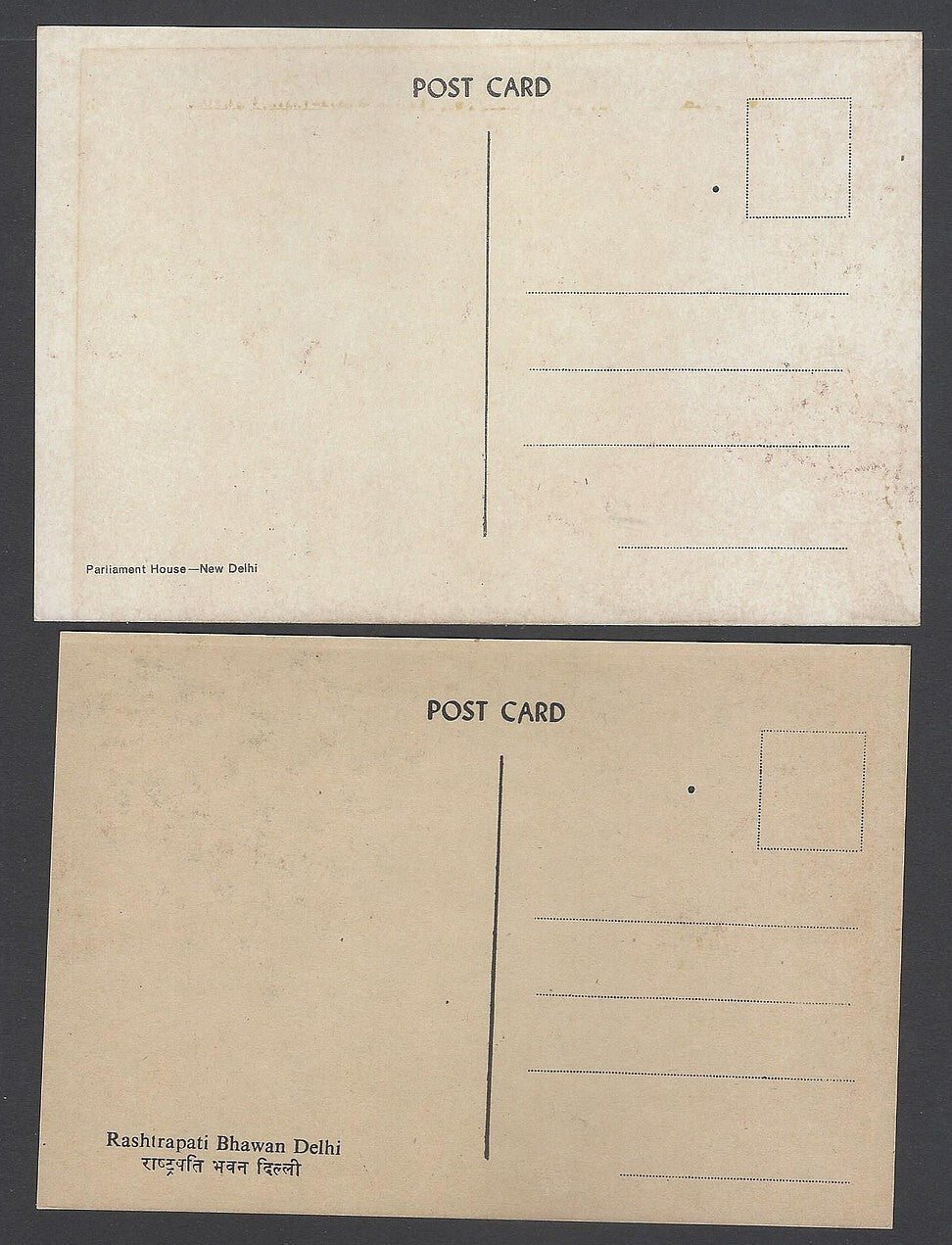 AOP India Delhi vintage postcards (9)