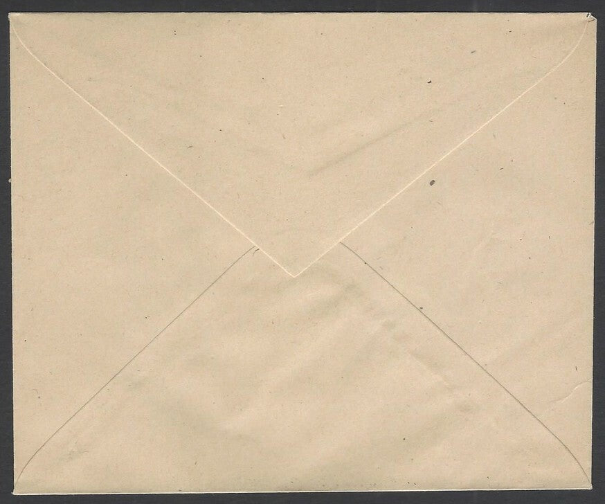India King George VI MILITARY ENVELOPE 8as blue/cream envelope mint