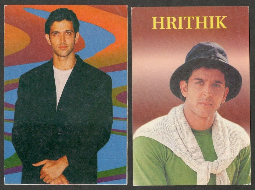 India Bollywood vintage postcards HRITHIK ROSHAN (9)