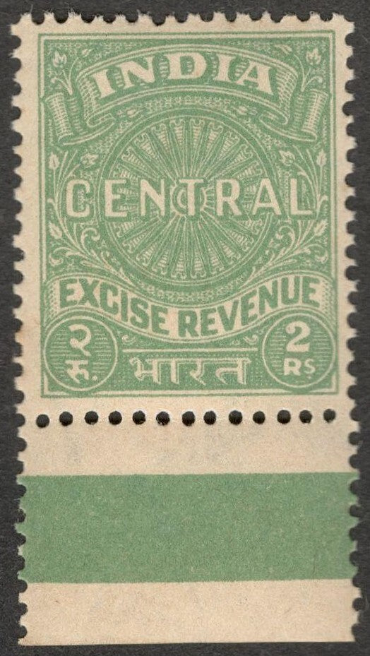 (AOP) India Central Excise revenue 2R green MNH