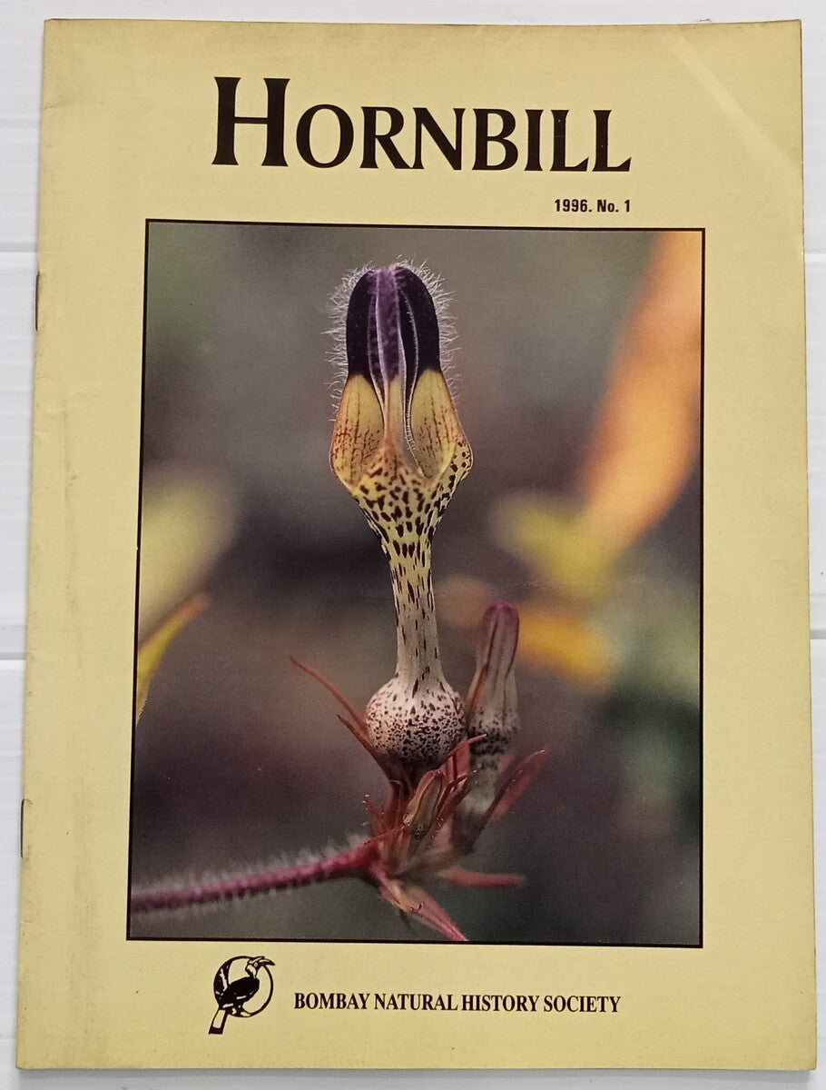 AOP India HORNBILL by BOMBAY NATURAL HISTORY SOCIETY 1996