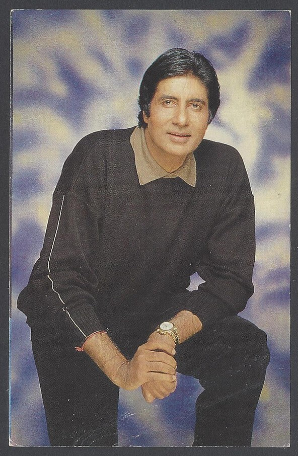 AOP India vintage postcard AMITABH BACHCHAN 