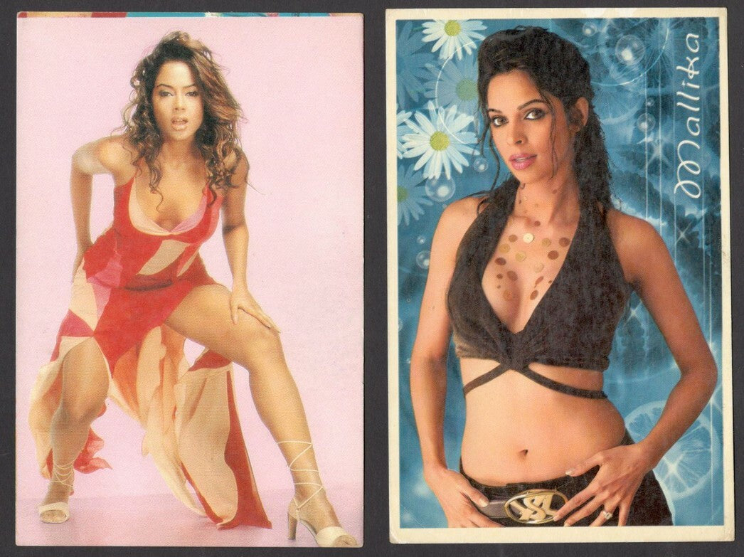 India Bollywood vintage postcards MALIKA SHERAWAT (8)