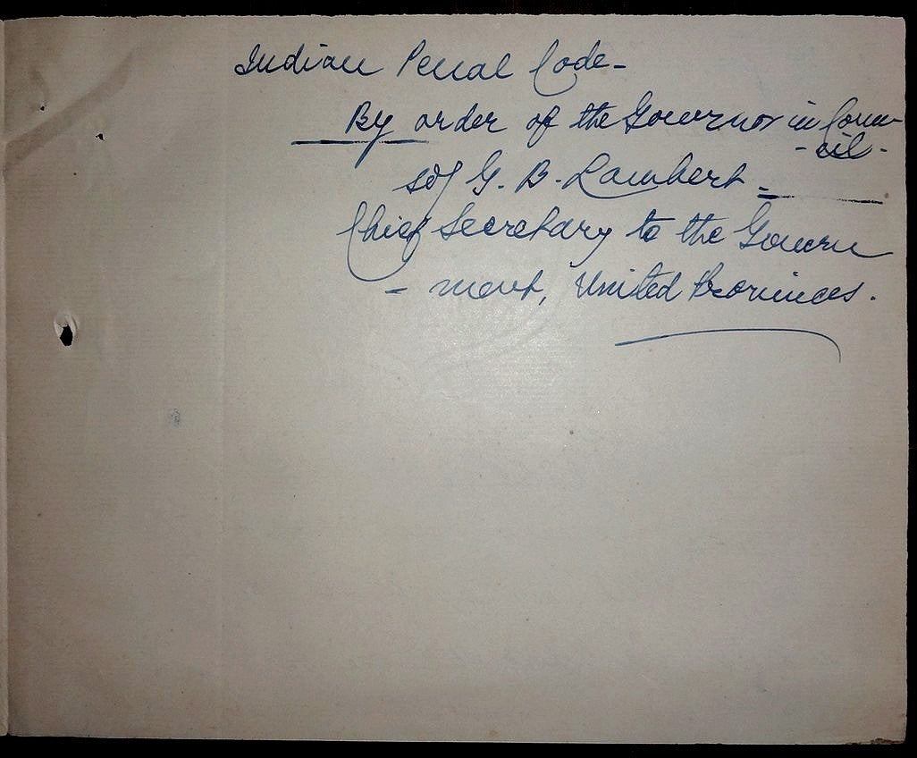 India 1926 order banning the book TA’AM E HUNOOD by Muhamad Basir Yar Khan
