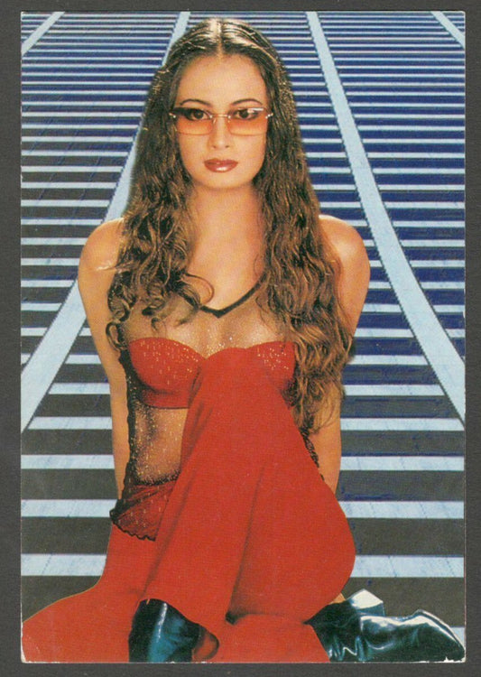 AOP India Bollywood postcard DIYA MIRZA