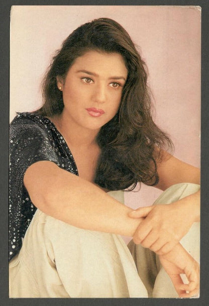 AOP India Bollywood vintage postcard PREITY ZINTA