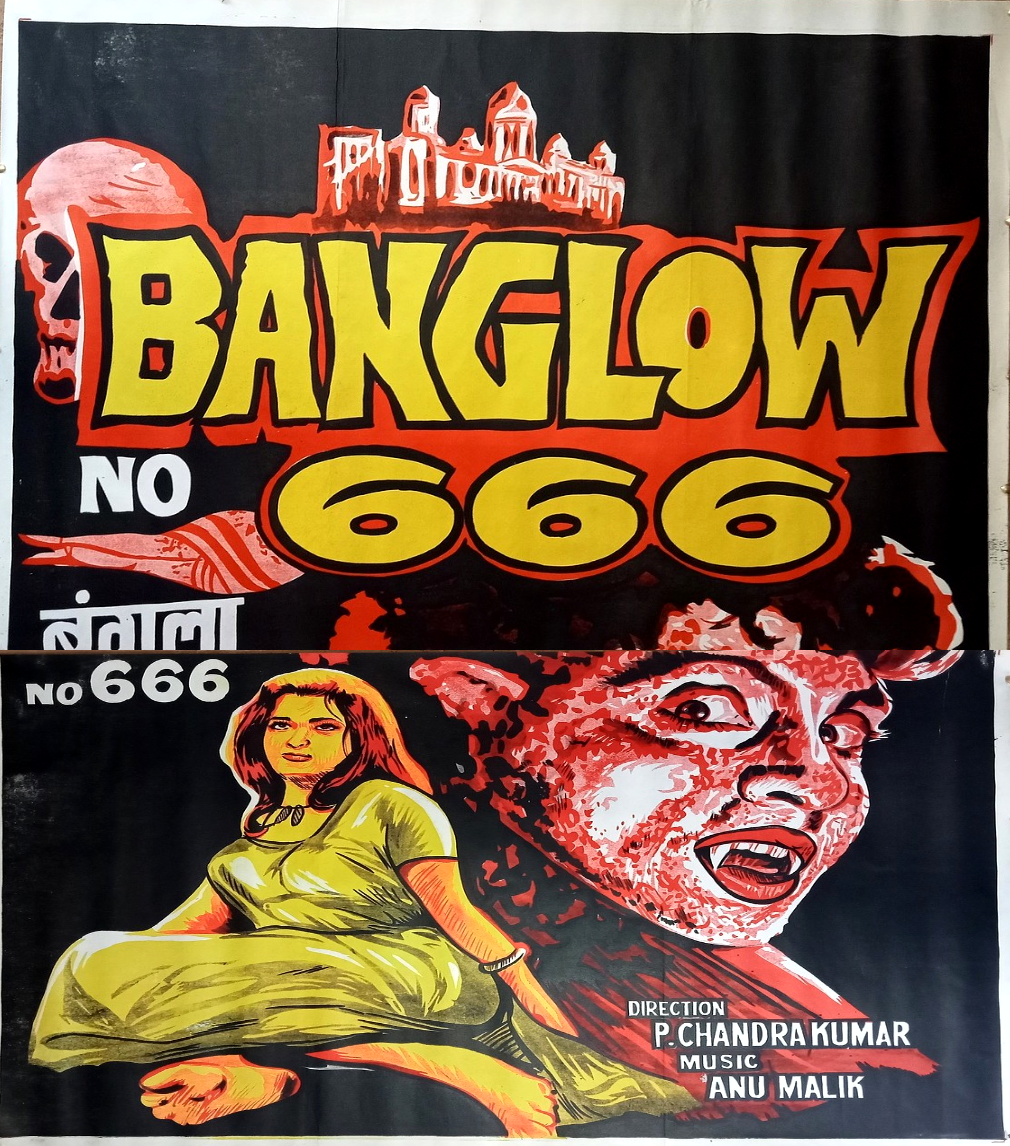 Bunglow No. 666 Horror 2 sheets poster India Bollywood 30"x 40"