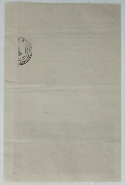 AOP India Capital 2000R stamp paper Wmk Type 15