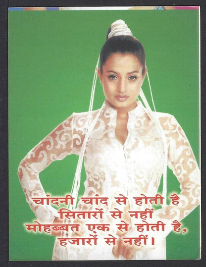 AOP2 India Bollywood 2005 Pocket Calendar AMISHA PATEL