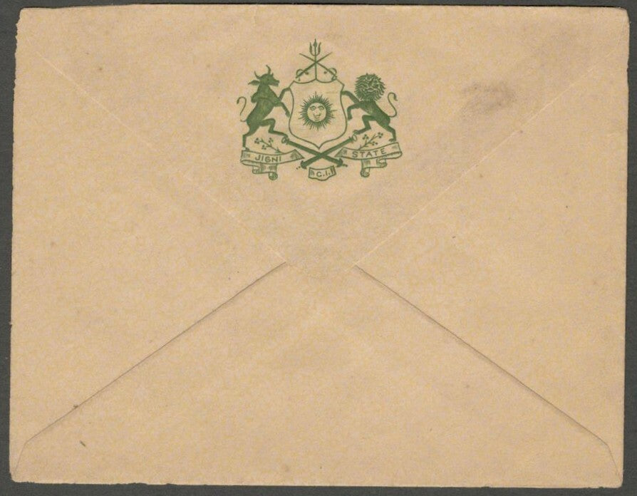 AOP India - JIGNI State - Crested Envelope