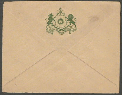 AOP India - JIGNI State - Crested Envelope