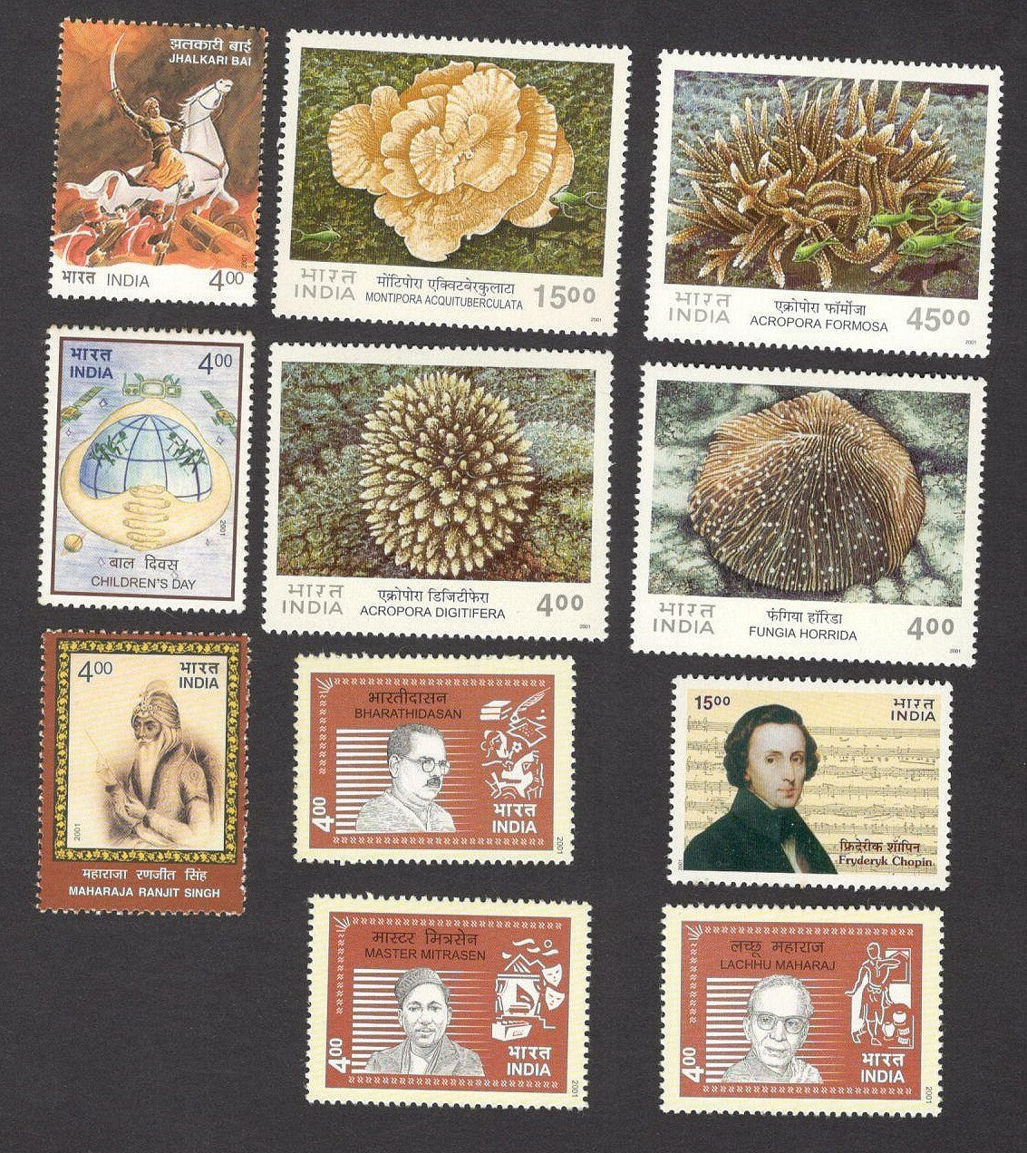 India 2001 Year pack / Year set MNH