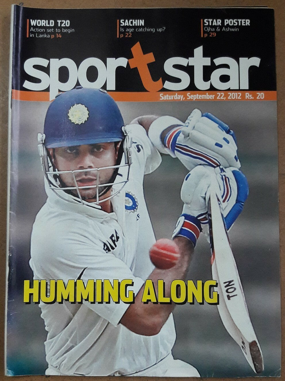 India Sports Star 2012-2014 with much Cricket coverage (5 issues)