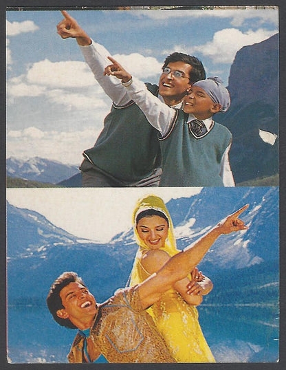 AOP2 India Bollywood 2004 Pocket Calendar - PREITY ZINTA & HRITHIK ROSHAN