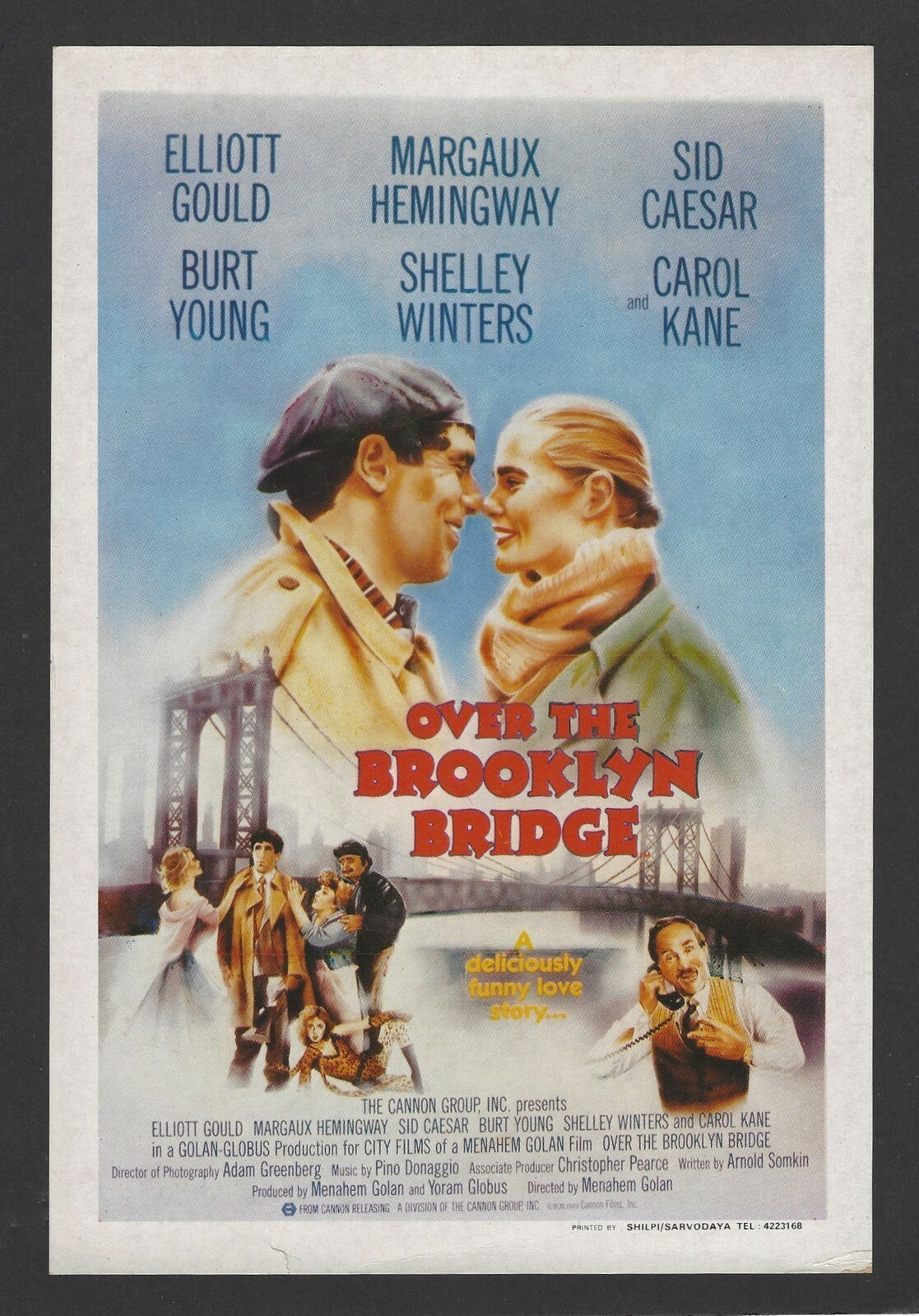 Hollywood Publicity cards for India – Romantic movies