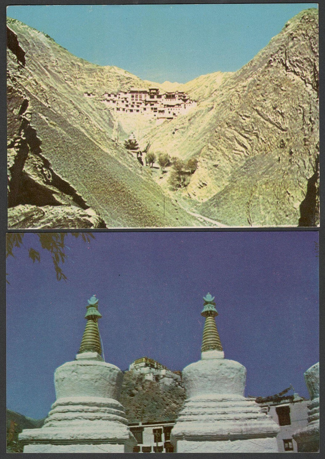 (AOP) Ladakh India Tibet vintage postcards (8)