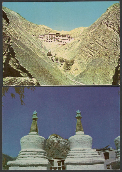 (AOP) Ladakh India Tibet vintage postcards (8)