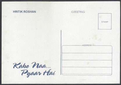 AOP India Bollywood vintage postcard - HRITHIK ROSHAN