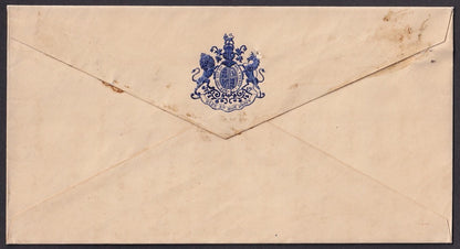 India crested cover with BRITISH GOVT crest to Nawab of Jungadh