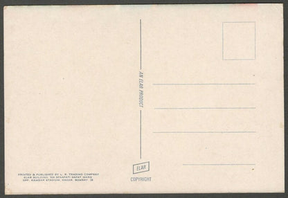 AOP India Bollywood vintage postcard ELAR 