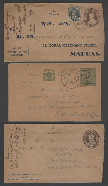India pre Independence POSTAGE DUE covers (10)
