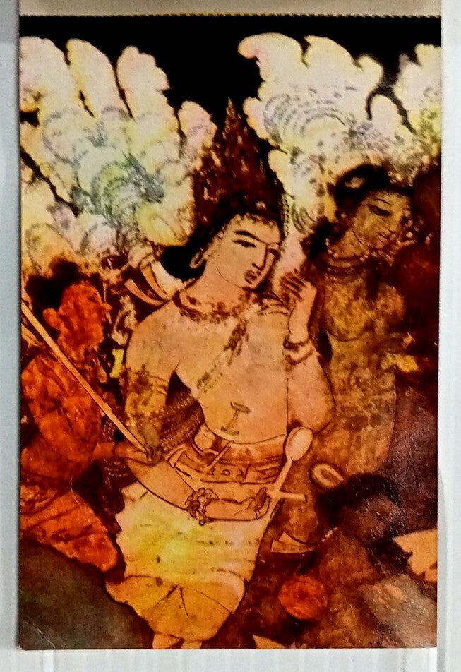 AOP India AJANTA vintage tourist booklet of 10 postcards