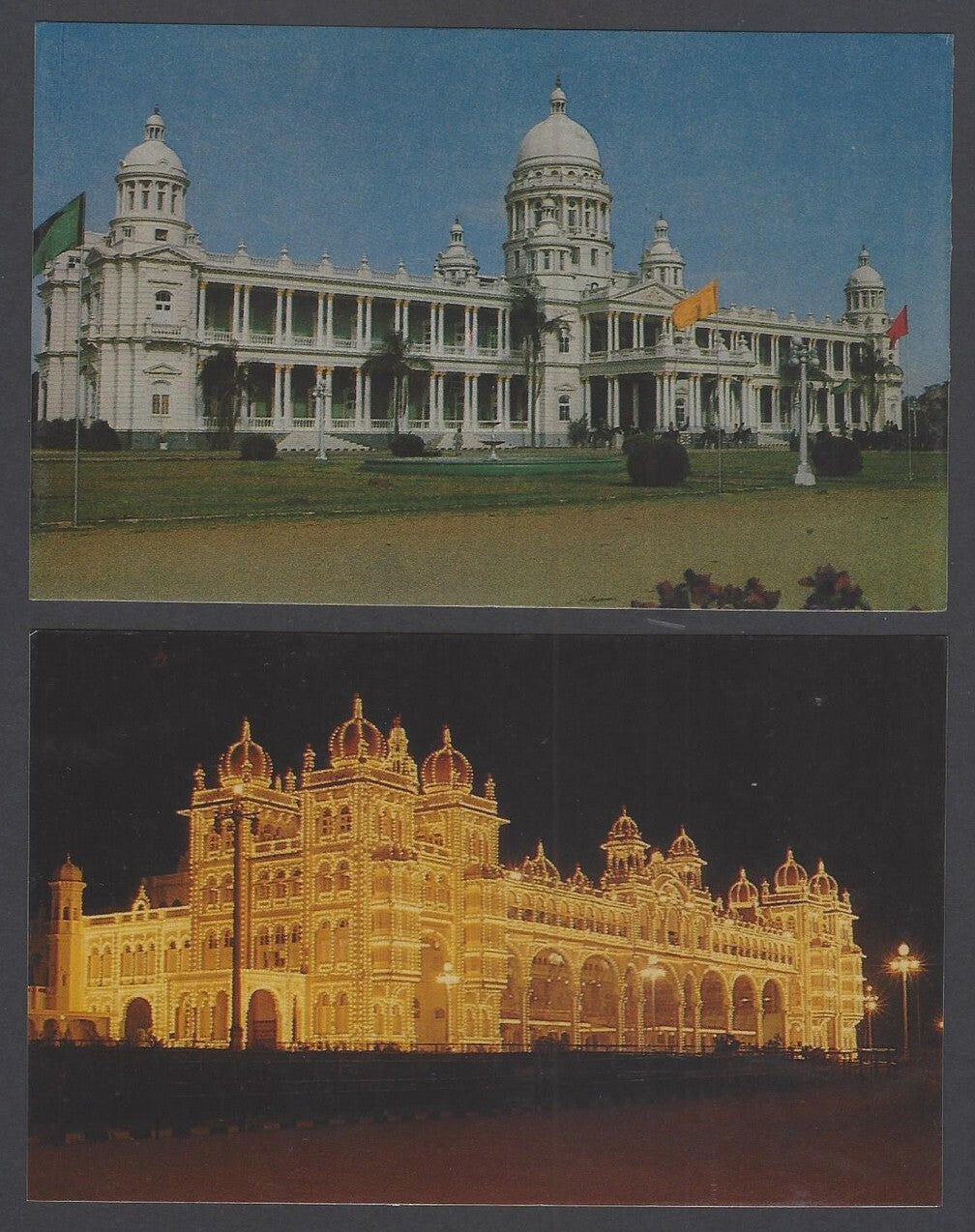 AOP India MYSORE vintage postcards (7)
