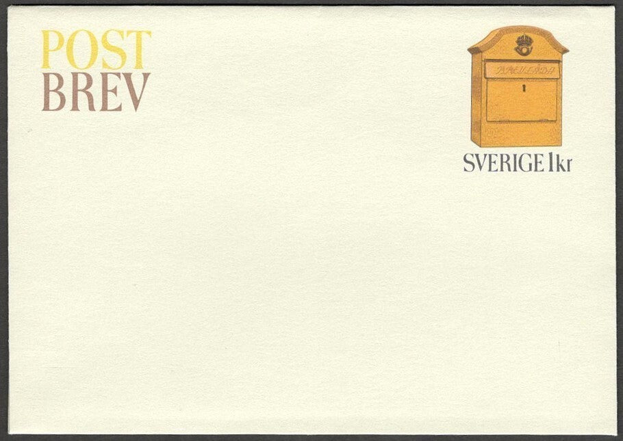 (AOP) India Sweden 1971-76 aerogrammes & airmail envelopes most unused (7)