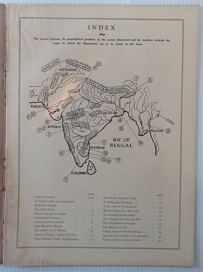 INDIAN PICTORAL EDUCATION 1929.30 Voll.1 No.1 Burma, Karen