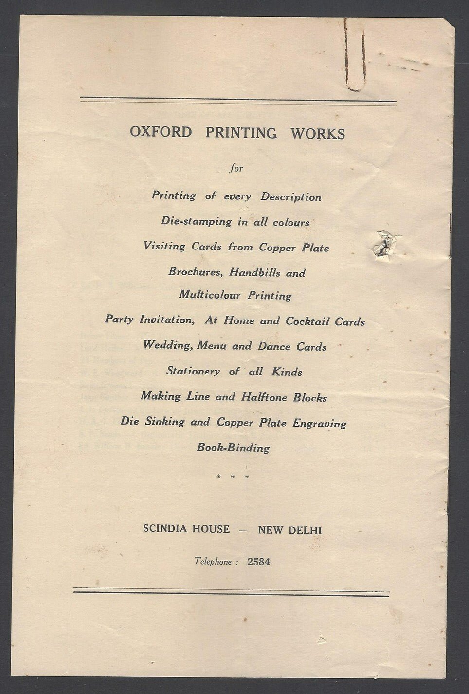AOP 1950's Constitution & India booklist