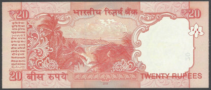 India 20 Eupees banknote # 786 911 UNCIRCULATED