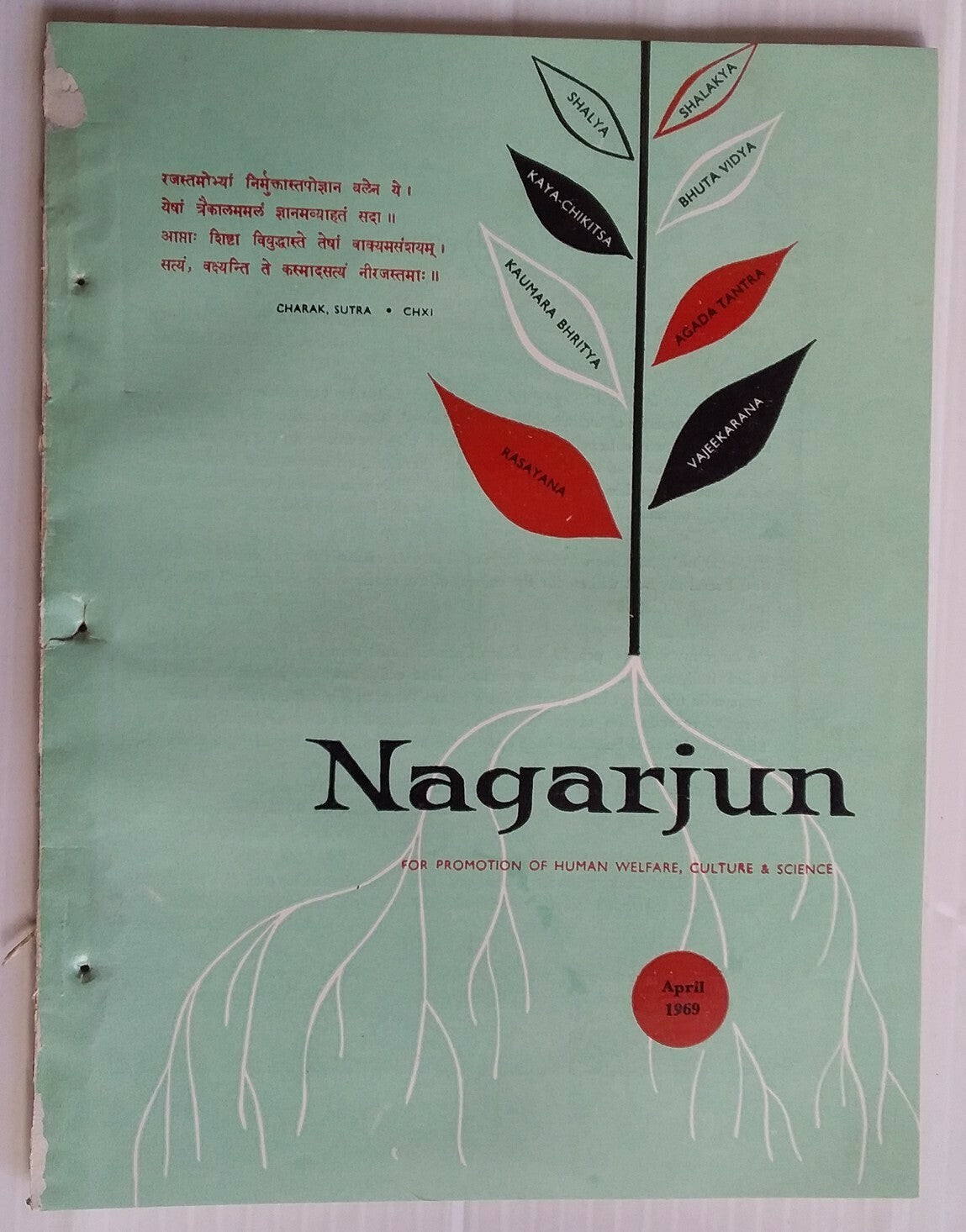 Nagarjun – An English monthly of Indian Ayurvedic Medicine 1959 (7 issues)