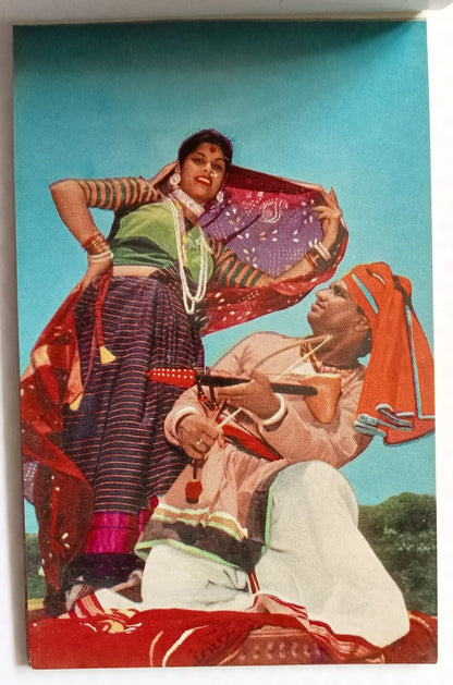 AOP VIEWS FROM INDIA vintage booklet of 10 postcards