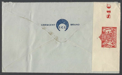 AOPIMT India WW2 1942 METER censored cover to USA