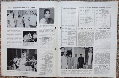 India THE VOICE June 1961 HMV Magazine - CLIFF RICHARD of Bombay