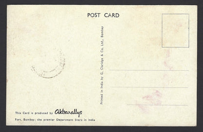India 38th Eucharistic Congress 1964 special card & cancellation