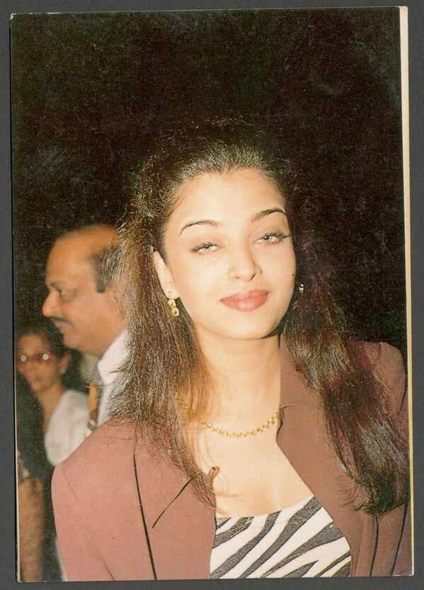 AOP India Bollywood vintage postcard AISHWARYA RAI