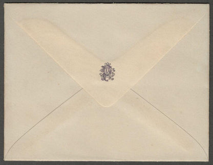 AOP India MALER KOTLA State herald crested envelope	