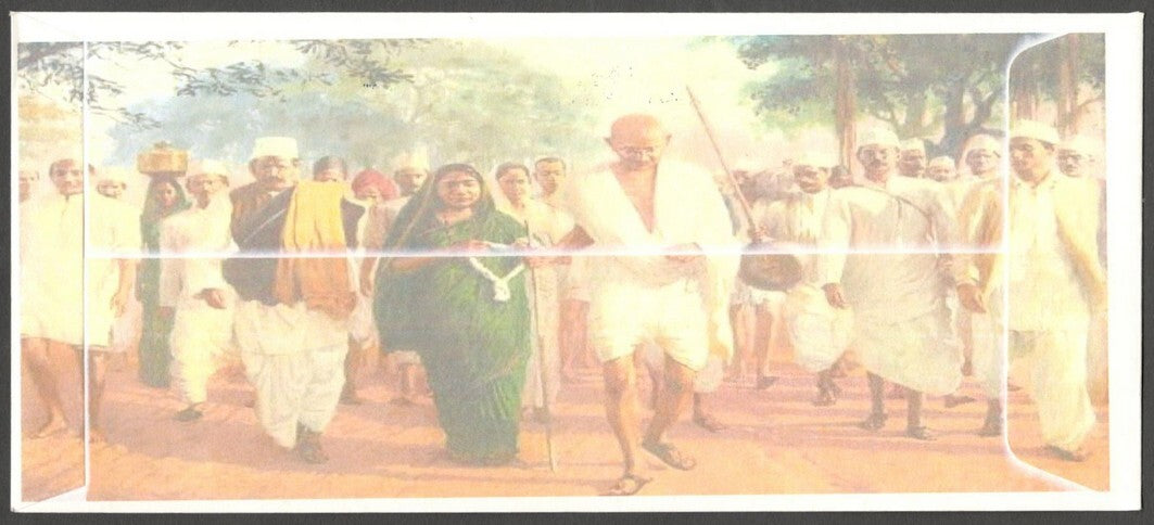 AOP India 2021 Gandhi Mahotsav set of 8 special covers with labels